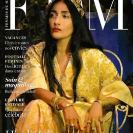Hindi Zahra Shines on the Cover of Femmes du Maroc – Royal Vibes from Tangier